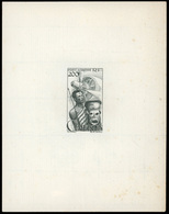 (*) N°38/40, 3 Epreuves De Luxe Avec Cachet à Sec REPUBLIQUE FRANCAISE. Quelques Points De Rouille. B. - Otros & Sin Clasificación