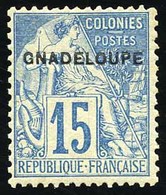 O N°19A, + 19B + 19C + 19D. 15c. Bleu. Les 4 Variétés. TB. - Otros & Sin Clasificación