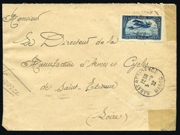 O N°4, 75c. Obl. S/lettre Frappée Du CàD RABAT-RESIDENCE Du 5 Mai 1922 à Destination De SAINT-ETIENNE. TB. - Otros & Sin Clasificación