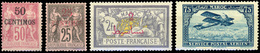 * Petite Collection De Timbre Du MAROC BUREAUX FRANCAIS De 1891 Aux Années 1960. Timbres Poste, Poste Aérienne, Taxe Et  - Otros & Sin Clasificación
