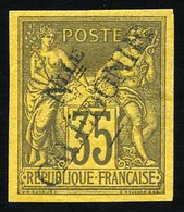 * N°18a, 35c. Surcharge Type II. TB. - Autres & Non Classés