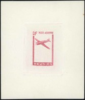 (*) Type De 1938. Epreuve En Rouge. Sans Le Centre. SUP. - Autres & Non Classés