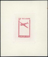 (*) Type De 1938. Epreuve En Rouge. Sans Le Centre. SUP. - Otros & Sin Clasificación