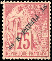 (*) N°29A, 75c. Rose. Surcharge Renversée. SUP. - Autres & Non Classés