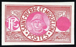 (*) N°107, Type Pêcheur. Essai De 1909. Couleur Rose Et Rose Foncé. SUP. - Otros & Sin Clasificación