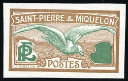 (*) N°110, Type Goeland. Essai De 1909. Couleur Brun Et Vert. SUP. - Otros & Sin Clasificación