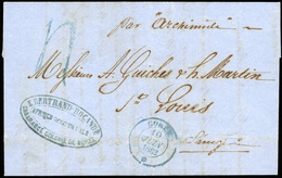 O Archive Du 5 Juin 1862 ''E. Bertrand - Bolande CASAMANCE - Colonie De Gorée - Afrique Occidentale'' à Destination De S - Otros & Sin Clasificación