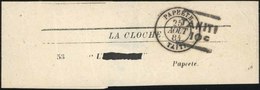 O N°5a, Bande Du 10c. TAHITI ''LA CLOCHE'' Obl. PAPEETE TAITI Du 25 Août 1884. SUP. - Otros & Sin Clasificación