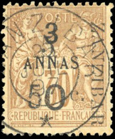 O N°35c, 5 Et 50c. S. 3a. Surcharge Type IV. TB. - Otros & Sin Clasificación