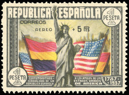 ** N°194a, Constitution Des Etats-Unis. +5p. S/1p. Noir, Jaune, Rouge, Violet Et Bleu. SUP. - Otros & Sin Clasificación