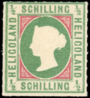 * N°1a, (SG#1a- C.800£). Die II. TB. - Heligoland (1867-1890)