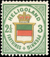 * N°16, 3Pf. (SG#12- C.250£). TB. - Heligoland (1867-1890)