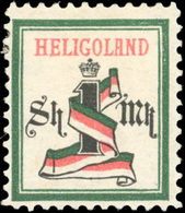 * N°18a, 1m. Dentelé 11 1/2. (SG#18a- C.1400£). RR. TB. - Heligoland (1867-1890)