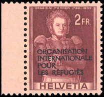 ** N°354/361, 8 Valeurs. Surcharge ''ORGANISATION INTERNATIONALE POUR LES REFUGIES''. TB. - Otros & Sin Clasificación