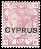 * N°1/3, 3 Valeurs. (SG#1/3- C.146£). TB. - Chipre (...-1960)