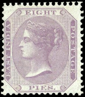 * N°6, 8p. Violet Papier Blanc. (SG#52- C.85£). SUP. - Otros & Sin Clasificación