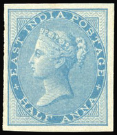 (*) N°9, 1/2a. Bleu. N.D. (SG#37a- C.450£). SUP. - Otros & Sin Clasificación