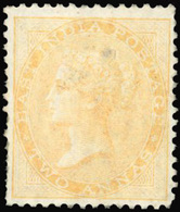 * N°14, 2a. Yellow. Thin Spot. Perforation Defective. SG#43 - Cote £1100. Fine. - Otros & Sin Clasificación