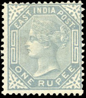 * N°29/32, Série Complète De 5 Timbres De L'émission East India De 1874 Y Compris Le 30a (6a. Bistre-olive). (SG#77-79/8 - Otros & Sin Clasificación