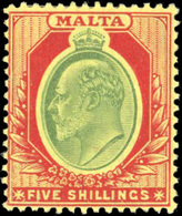 * N°25/41, 17 Valeurs. (SG#45/63- C.300£). TB. - Malta (...-1964)