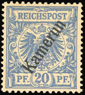 * N°1/4, 4 Valeurs. Surcharge ''KAMERUN''. Tirage De Berne. TB. - Camerún