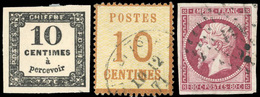 * Petit Ensemble De Timbres De FRANCE CLASSIQUE, TIMBRES TAXE, ALSACE LORRAINE. Timbres Neufs Et/ou Oblitérés. Très Bon  - Colecciones Completas