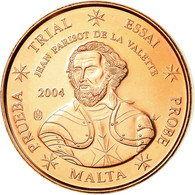 Malte, 2 Euro Cent, 2004, SPL, Copper Plated Steel - Private Proofs / Unofficial