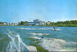 Romania - Postcard Used 1977 - Nautic Ski; Ski Nautique ; Wasserski  - 2/scans - Water-skiing