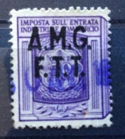 MARCA DA BOLLO  TRIESTE AMG FTT   IMPOSTA SULL'ENTRATA  50 Cent. - Revenue Stamps