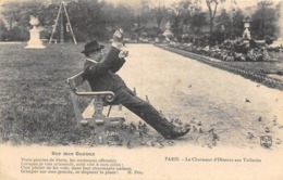 Thème:     Cirque.    Le Charmeur D'oiseaux Aux Tuileries   75 Paris   (Voir Scan) - Circo