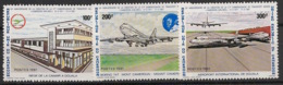 Cameroun - 1981 - N°Yv. 666 à 668 - Cameroun Airlines - Neuf Luxe ** / MNH / Postfrisch - Vliegtuigen