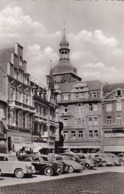 AK Recklinghausen - Markt - Autos Oldtimer - Werbestempel Ruhrfestspiele 1956 (43762) - Recklinghausen