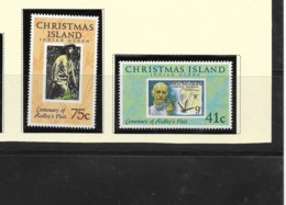 O) 1990 CHRISTMAS ISLAND, BOTANIST HENRY RIDLEY - SC 275 - SC 276, MNH - Christmas Island