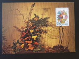 Carte Maximum Card Fleurs Floralies Gantoises Belgique 1980 - 1971-1980