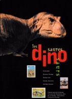 CANADA/AUSTRALIA/NEW ZEALAND 1993 Prehistoric Animals / Dinosaurs: Joint Souvenir Folder UM/MNH - Estuches Postales/ Merchandising