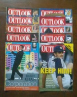 10 OUTLOOK MAGAZINE ISSUES BACK ISSUES LOOK !! - News/ Current Affairs