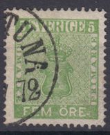 Sweden 1858 Mi#7 Used - Gebruikt