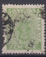 Sweden 1858 Mi#7 Used - Oblitérés