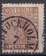 Sweden 1858 Mi#11 Used - Gebraucht
