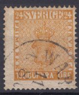 Sweden 1858 Mi#10 Used - Oblitérés