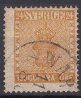 Sweden 1858 Mi#10 Used - Gebruikt