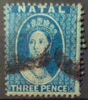 NATAL 1861 - Canceled - Sc# 11 - 3p - Natal (1857-1909)