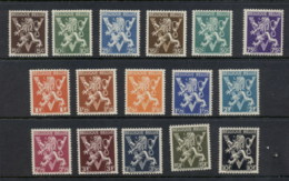 Belgium 1944-45 Lion Rampant Belgique-Belgie MUH - Altri & Non Classificati