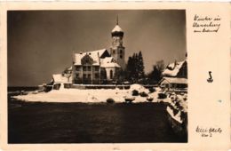 CPA AK WASSERBURG A. BODENSEE Winter GERMANY (866014) - Wasserburg (Bodensee)