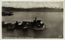 CPA AK WASSERBURG A. BODENSEE Vom Flugzeug Aus GERMANY (866039) - Wasserburg A. Bodensee