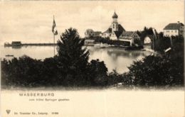 CPA AK WASSERBURG A. BODENSEE Vom Hotel Springer Gesehen GERMANY (866063) - Wasserburg (Bodensee)