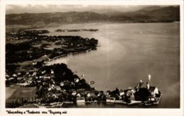 CPA AK WASSERBURG A. BODENSEE Vom Flugzeug Aus GERMANY (866065) - Wasserburg (Bodensee)