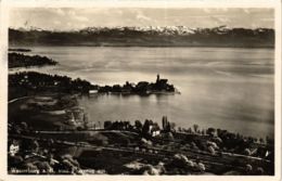 CPA AK WASSERBURG A. BODENSEE Vom Flugzeug Aus GERMANY (866087) - Wasserburg (Bodensee)