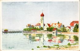 CPA AK WASSERBURG A. BODENSEE GERMANY (866153) - Wasserburg (Bodensee)