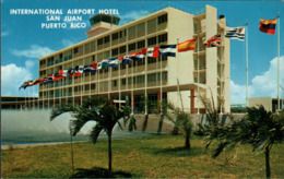 ! Moderne Ansichtskarte Puerto Rico, San Juan, International Airport Hotel, Tower - Puerto Rico